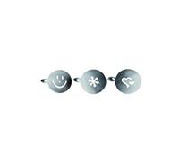 - Ustensiles et accessoires de cuisine - set 3 éléments décoration mousse en inox 10cm ( 778200-6 )