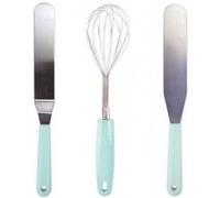 Ustensiles pâtissiers - 1 fouet + 2 spatules Multicolore G