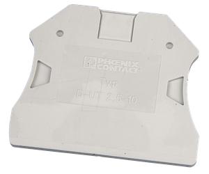 UT D2,5/10 - Couvercle terminal gris