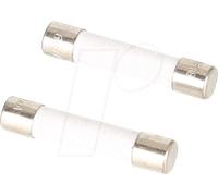 UT F01 - Fusible 6,35x31,8mm, 600V, 500mA, f