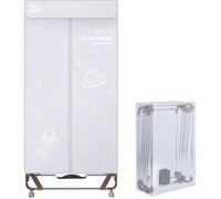 Uten 1500W Séche-linge électrique Portable Séchoir étendoir à Linge électrique Pliable avec Minuterie