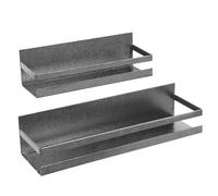 Uten Étagère à Épices pour Réfrigérateur, lot de 2 Étagères Magnétiques -L | organisateur de réfrigérateur mobile pour la cuisine pour contenir des épices, des bocaux