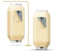 UTEN Mini Sèche-linge Electrique Pliable 600W Séchoir Chauffage Pliable Électrique avec Minuterie Double Usage