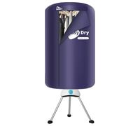 Uten Sèche-Linge Électrique Séchage Portable Ronde 1000W Home Séchoir avec Réglage de L'heure