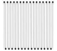 UTHCLO 100 Épingles à Insectes en Acier Inoxydable pour Entomologie, 100 Pcs, Adaptées la Collecte et Fabrication de Spécimens