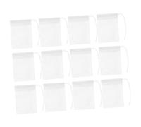 UTHCLO 100 Sachets Filtrants à Thé Jetables en Non-tissé Blanc, Infuseurs Pratiques pour Thé en Vrac, pour Occasions Spéciales et Utilisation Unique
