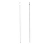 UTHCLO 2pcs Fourche en Acier Inoxydable pour Barbecue Rotative, de Gril Compatible pour Friteuse à Air, Accessoire Argenté pour Viandes et Barbecue