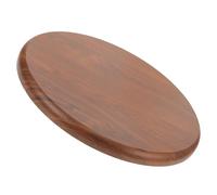 UTHCLO Assise Tabouret de Bar en Bois Massif Rond Surface Lisse, Planche de Bois pour Remplacement de Siège de Tabouret, Facile à Nettoyer et Design Élégant
