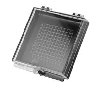UTHCLO Boîte de Stockage pour Puces en Silicone 5510, Noire, Laboratoire | Cavité Adaptable, Manipulation Précise, Réduit les Risques de Contact, Protège les Micro Composants Fragiles