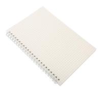 UTHCLO Cahier à Spirale A5 Blanc en Papier Grille, Multi-fonction pour Étudiants et Enseignants, Bloc-notes Pratique pour Prioriser les Tâches au Bureau L'école