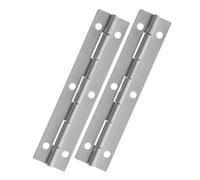 UTHCLO Charnière Inox en Acier Inoxydable 6 Pouces Longue, Charnières de Piano Robustes pour Portes et Pianos, Mouvement Pivotant Fluide, Évitant Affaissement et Désalignement