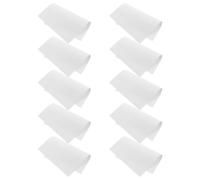 UTHCLO Patch de Réparation Application Simple de Revêtement Mural en Pvc Autocollant Blanc et Utilisation Polyvalente, 10 Feuilles pour Magasins et Maisons