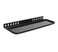 UTHCLO Plateau de Rangement Noir pour Chevalet Pliant en Plastique, Facile à Nettoyer, Compatible Chevalet Trépied, Accessoire Pratique pour Peinture Artistique