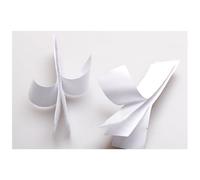 UTHCLO Ruban Adhésif Autocollant Blanc 5pcs en Nylon, Bandes Auto-agrippantes Amovibles pour Camping et Maison, Fixation Facile et Solide