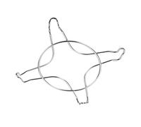 UTHCLO Support Multifonction pour Cuisinière à Gaz 304 Acier Inoxydable, Grille Vapeur pour Pot à Lait, 4 Pieds, Accessoire Cuisson Domestique Pratique et Solide