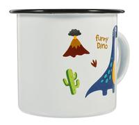 UTHCLO Tasse Émaillée Design Ergonomique et Simple Multifonctionnelle Gobelet en Émail Solide pour Usage Quotidien Restaurant