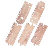 UTHCLO Toise Murale Bois Étoiles pour Garçon Fille Règle de Mesure Hauteur Décoration Chambre Garçon Fille