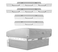 Utheer Pare-vent magnétique en acier inoxydable pour grille Blackstone 5022, convient pour plaque de cuisson de 55,9 cm avec réservoir de graisse arrière, capot et étagère latérale