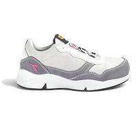 Chaussure de sécurité pour femme Diadora Athena LOW D0459 S3L gray/raspberry, conforme à la norme EN ISO 20345:2022 S3L FO SR ESD Taille 35