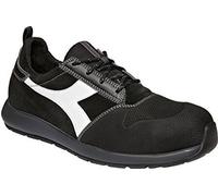Utility Diadora – Chaussures de travail basses D-Lift Low PRO S3 SRC HRO ESD pour femmes et hommes, noir, taille : 12,5 UK