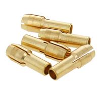 Utoolmart Lot de 5 embouts de collet en laiton 3,2 mm pour outils rotatifs Dremel