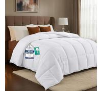 Utopia Bedding Couette 155 x 220 cm, Couette légère avec Rembourrage en Polyester pour 4 Saisons, Microfibre 1 Personne (Blanc)