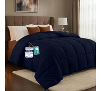 Utopia Bedding Couette 200 x 200 cm - Légère en Polyester pour 4 Saisons, Microfibre 2 Personnes (Bleu Marine)