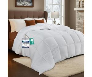 Utopia Bedding Couette 200 x 220 cm, Couette légère avec Rembourrage en Polyester pour 4 Saisons, Microfibre 2 Personnes (Blanc)