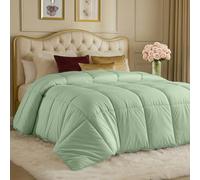 Utopia Bedding Couette 224 x 163 cm, Couette légère avec Rembourrage en Polyester pour 4 Saisons, Microfibre 2 Personnes (Vert Sauge)