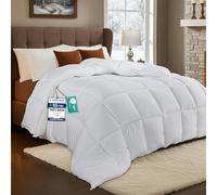 Utopia Bedding Couette 240 x 260 cm, Couette légère avec Rembourrage en Polyester pour 4 Saisons, Microfibre 2 Personnes (Blanc)