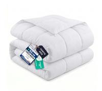 Utopia Bedding Couette Légère, 135 × 200 cm, 200 g/m², Blanc | Couette Douce Et Légère Sans Housse, Lavable En Machine Et Respirante Pour Des Nuits Confortables Toute L'Année.
