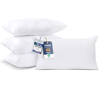 Utopia Bedding Coussins de Garnissage 30 x 50 cm (Lot de 4), Coussin à Recouvrir, Oreillers Intérieur, Rembourrage Coussins (Blanc)