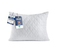 Utopia Bedding Coussins Matelassés 70 x 90 cm Lot de 1, Blanc | Oreillers Matelassés, Confort Doux et Moelleux, Polyvalents, Housse Matelassée Respirante, Conservent Leur Volume