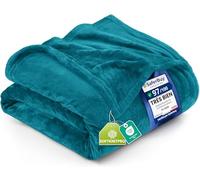 Utopia Bedding Couverture Polaire Flanelle Microfibre [150x200 cm, Turquoise]
