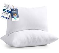 Utopia Bedding Garnissage Coussin 40 x 60 cm Lot de 2 Blanc | Lot de 2 Coussins - Sans Housse - Garnissage Moelleux - Idéal pour Canapé et Décoration - Conserve sa Forme