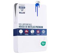 Utopia Bedding Housse De Matelas 180 x 190 x 30 cm Imperméable avec Fermeture éclair, Certifiée Oeko-TEX, Protégé Matelas