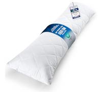 Utopia Bedding Oreiller matelassé, 40x145 cm Oreiller de Grossesse et de maternité, Oreiller pour Dormir sur Le côté, Rembourrage en Polyester Doux (Blanc)