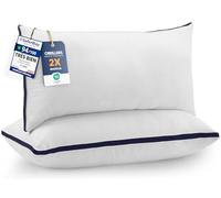 Utopia Bedding Oreillers 40x70 cm Lot de 2, Doux, Bleu Marine