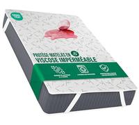 Utopia Bedding Protège Matelas 140 x 190 x 30 cm Imperméable, Viscose Douce, 4 Coins Elastiques, Certifié Oeko TEX, Alèse Drap Housse, Matelas Couvre, Respirant