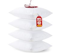 Utopia Bedding Protège Oreiller 40x70 cm (Lot de 4) Imperméable avec Fermeture Éclair, Housse Oreiller, Certifié Oeko-TEX Taie Oreiller