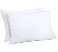 Utopia Bedding Protège Oreiller 60x60 cm (Lot de 2) Imperméable avec Fermeture Éclair, Housse Oreiller, Certifié Oeko-TEX Taie Oreiller