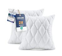 Utopia Bedding Rembourrage de coussin rembourré 80 x 80 cm (2 unités), oreillers de canapé (blanc)
