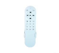 UTTASU DC Ventilateur de plafond télécommande avec infrarouge, entrée 100-265 V, contrôle du ventilateur à 6 niveaux, minuterie 2H/4H, fonction inversée, boîtier ABS, blanc (télécommande à distance)