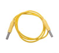 UTTASU Fiche banane de sécurité mâle de 4 mm | Testeurs CAT III 1000 V ; capacité de charge élevée 32 A ; nickelage