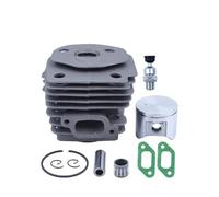 UTTASU Kit de joints de piston cylindre de 47 mm pour tronçonneuse Husqvarna 359 357 357XP - Remplacement pour OEM 537157302 - Avec valve de décompression et roulement à aiguilles