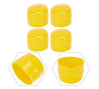UTTASU Lot de 4 capuchons de moyeu de roue avant de rechange pour tracteurs de tondeuse à gazon John Deere (modèles 105, 115, 125, 135, 145, 155c, D100¨CD170, G100¨CG110, GT235¨CGT255, L100¨CL130