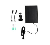 UTTASU Module solaire pour caméra de chasse avec batterie 6000 mAh, IP66 étanche, sortie 5 V, compatible avec WingHome, Bushnell, Spypoint