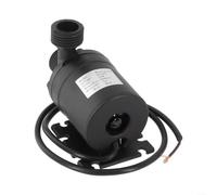 UTTASU Pompe submersible sans balais DC 12 V 24 V pour fontaine piscine circuit solaire, pompe à eau silencieuse avec filetage 1/2", débit max. 800 l/h, câble 47 cm (DC 24 V)