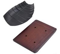 UTTASU Rectangular Cast Iron Grill Pan 28cm for Steak BBQ