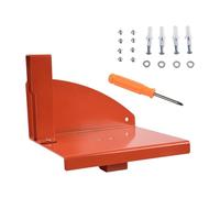 UTTASU Support mural en métal pour tronçonneuse Stihl MS250 MS251 MS170 MS171 MS172 Solution de rangement peu encombrante avec accessoires de montage Orange 19 x 16 x 11 cm